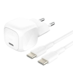 Belkin BoostCharge Compact USB-C Wall Charger 20W +USB-C To USB-C Cable